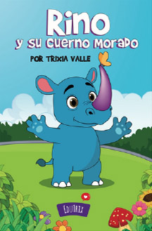 Rino y su cuerno morado